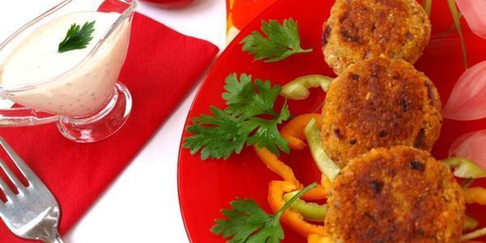 Рецепт морковна-нутовых котлеты