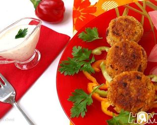 Морковно-нутовые котлеты
