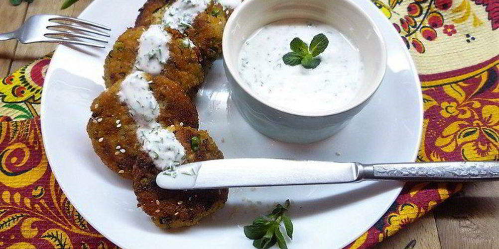 Рецепт постных котлет с кускусом