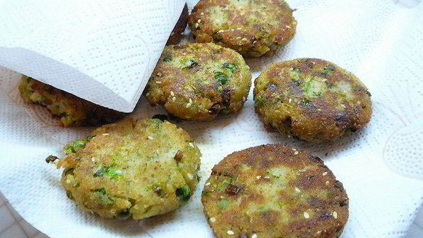 постные котлеты с кускусом