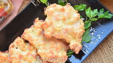 Рубленные куриные котлеты в духовке