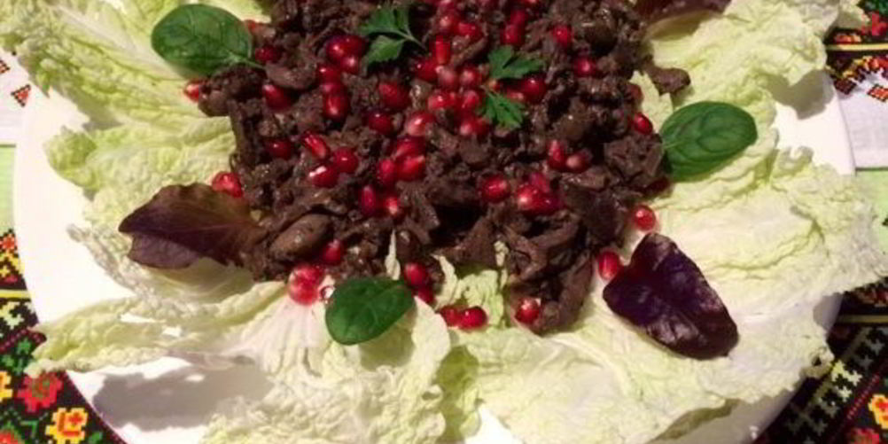 Рецепт кучмачей по-грузински из куриных потрохов