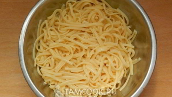 лапша с мясом