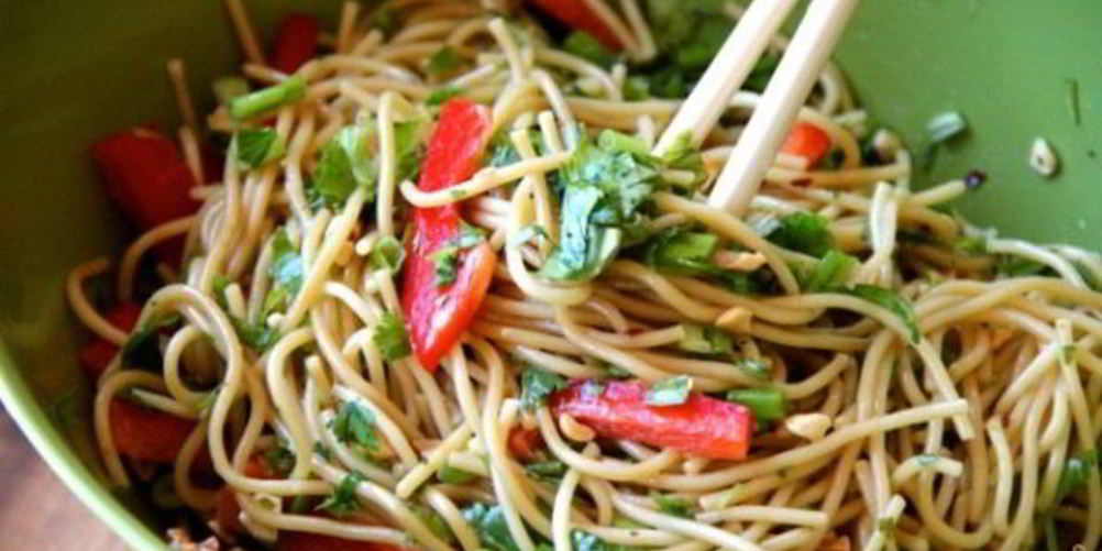 Рецепт лапши с овощами
