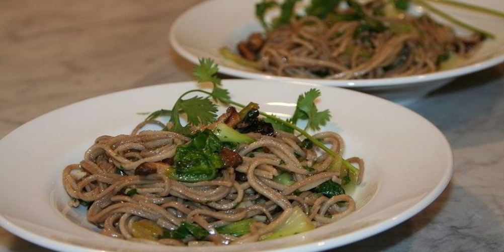 Рецепт лапши с шиитаке