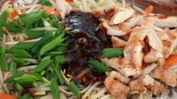 лапша вок с курицей