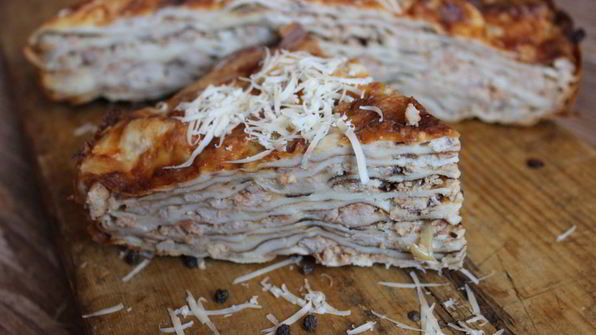 блинная лазанья