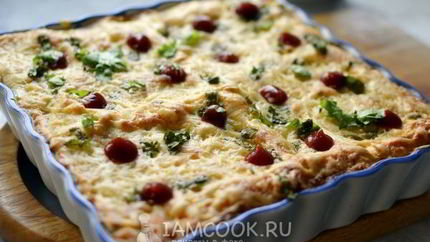 Итальянская лазанья с комбинированным фаршем