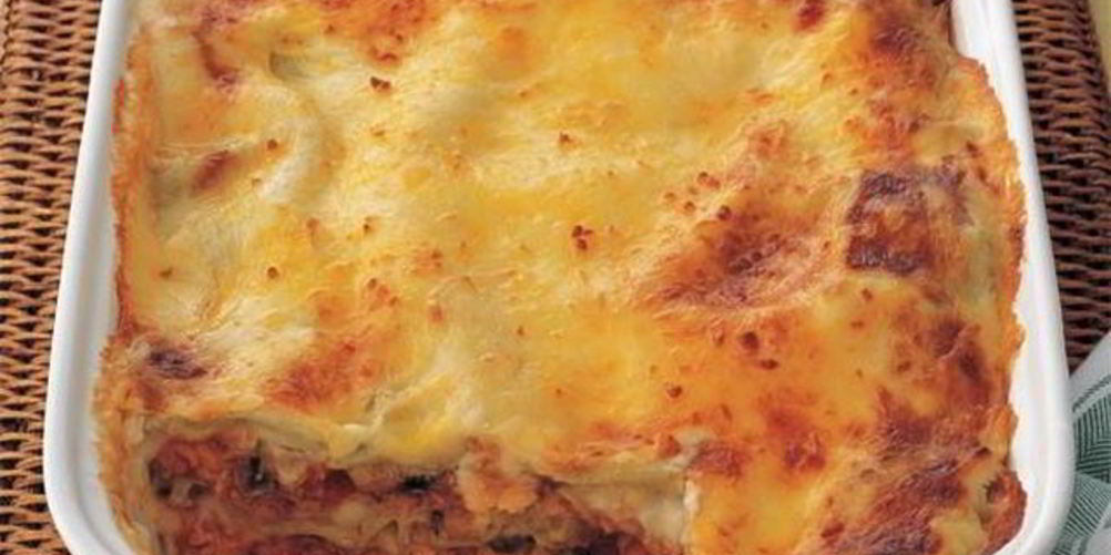 Рецепт итальянской лазанья с курицей и грибами