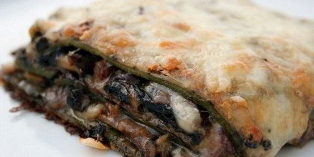 Рецепт изысканной лазанья с грибным ассорти