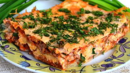 Капустная лазанья