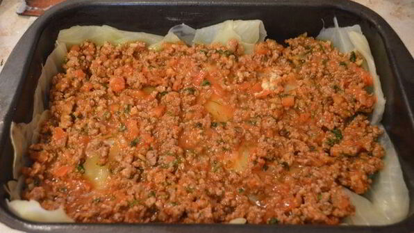 капустная лазанья