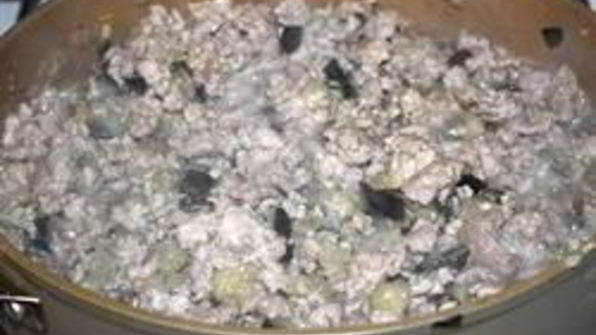 лазанья из баклажанов с фаршем