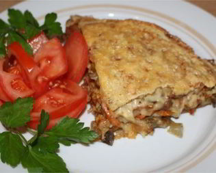 Лазанья из блинов