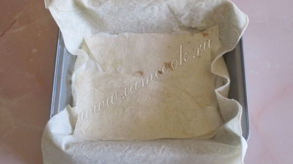 лазанья из лаваша с фаршем