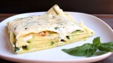 Лазанья из цукини