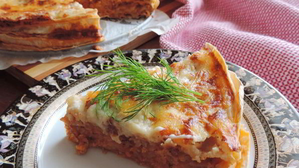 лазанья на лаваше