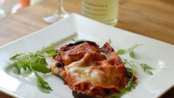 лазанья с баклажанами