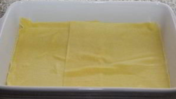 лазанья с фаршем и овощами