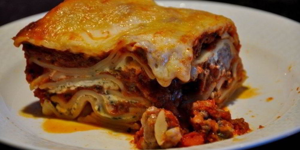 Рецепт лазаний с фаршем и помидорами