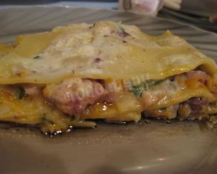 Лазанья с мясом