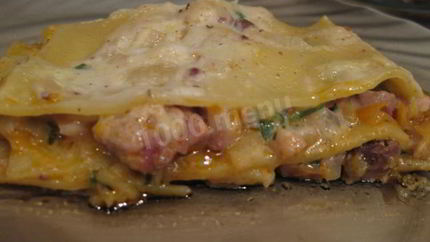 Лазанья с мясом