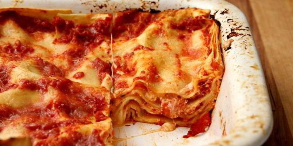 Рецепт лазаний с помидорами и сыром