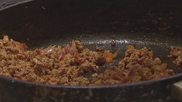 лазанья с соусом бешамель