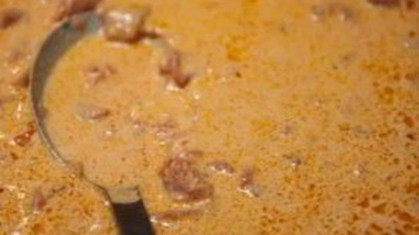 лазанья с ветчиной