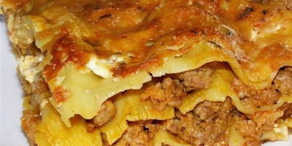 Рецепт лазаний со сметанным соусом