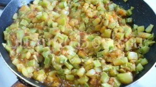 лазанья творожно-овощная