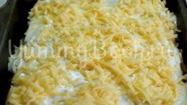 лазанья творожно-овощная