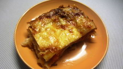 Ленивая лазанья с лавашом