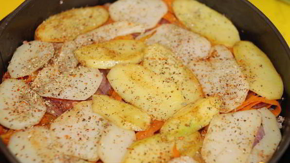 овощная лазанья без теста