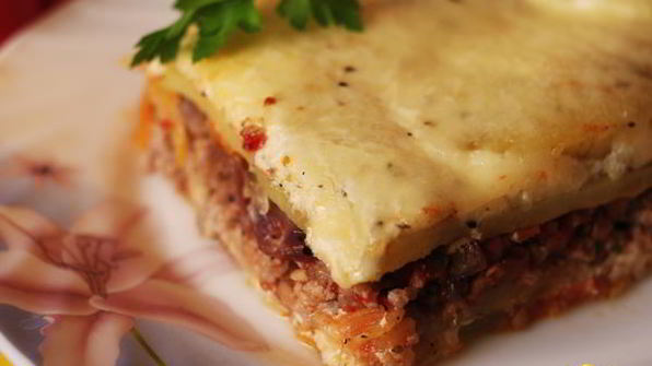 овощная лазанья без теста