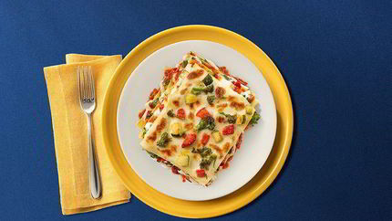 Вегетарианская лазанья