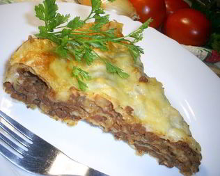 Вкусная и быстрая лазанья на лаваше
