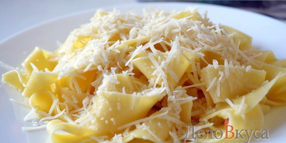 Рецепт белой пасты — итальянских макарон