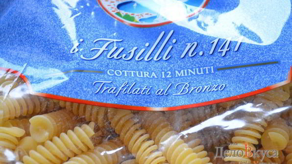 белая паста — итальянские макароны