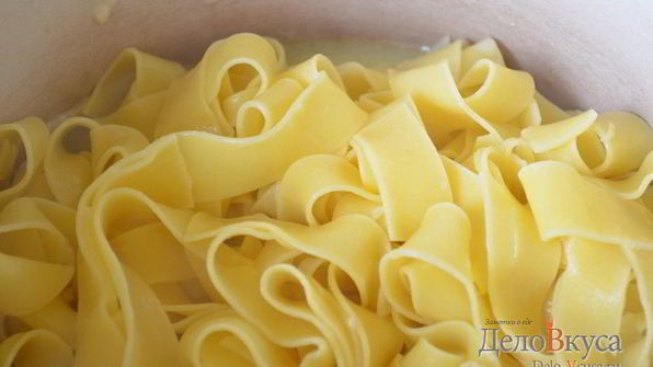 белая паста — итальянские макароны