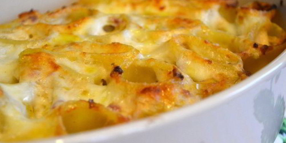 Рецепт фаршированной запеченной пасты