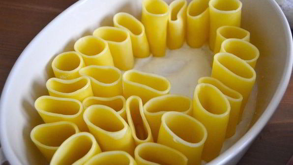 фаршированная запеченная паста