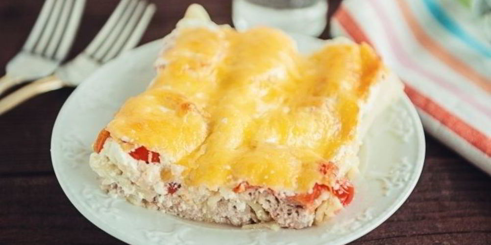 Рецепт каннеллонь с куриным фаршем