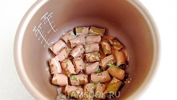 каннелони с грибами в мультиварке