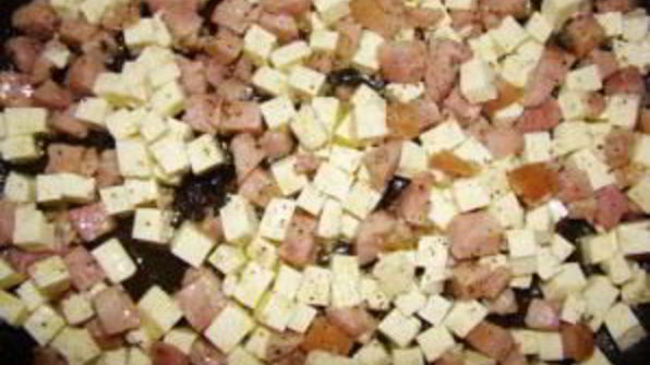 макароны с брынзой