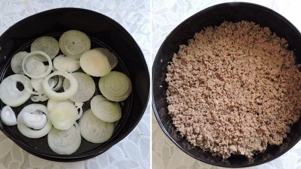 макароны с фаршем в духовке