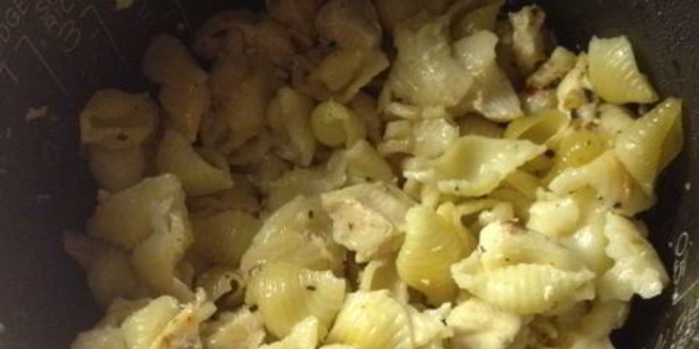 Рецепт макарон с куриными грудками в мультиварке