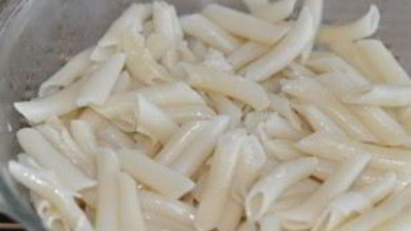 макароны с ливерной колбасой