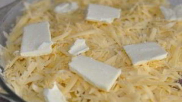 макароны с ливерной колбасой