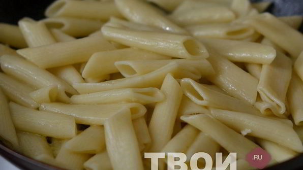 макароны с яйцом